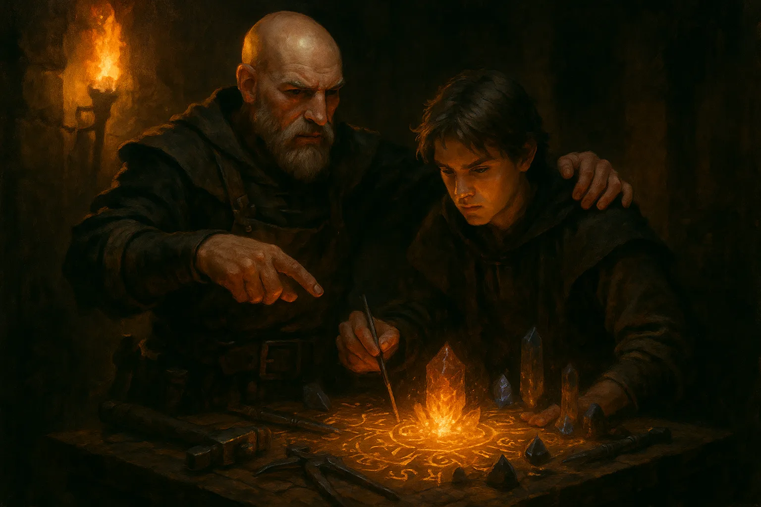 a kid's AI tutor mentor figure